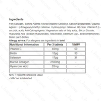Cápsulas de Suplementos de Belleza con Colágeno, Vitamina C y Biotina OEM/ODM para el Cabello, Uñas y Piel, Blanqueamiento, 60 Unidades