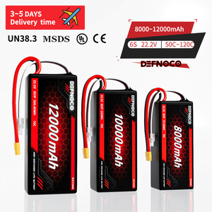 แบตเตอรี่โดรน DEFNOCO ความหนาแน่นพลังงานสูงแบบโซลิดสเตท 6S 12000mAh 22.2V สำหรับอากาศยานโดรน DF8074170 แบตเตอรี่ 12000mah - Product Image 6