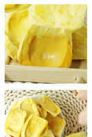 100% Natuurlijk Gevriesdroogde Jackfruit Chips Knapperig Zonder Additieven Tropisch Fruit voor Snack Trail Mix Bakken Groothandel OEM Aangepast