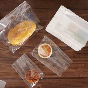 Sacchetti in OPP per Alimenti, Sacchetti Trasparenti in Plastica per Caramelle con Chiusura <span class=keywords><strong>a</strong></span> Filo per Confezioni Regalo di Prodotti <span class=keywords><strong>da</strong></span> Forno - Product Image 1