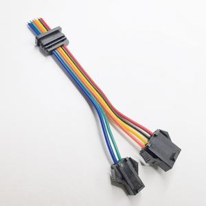 Пользовательские JST SM разъем штекер провода, 2, 4, 6, 8 Pin sm2.54 мм удлинитель мужской и женский клеммный провод Кабельный адаптер жгут - Product Image 2