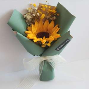 Cadeaux d'événement, bouquets de <span class=keywords><strong>fleurs</strong></span> de rose et de œillets, mini <span class=keywords><strong>bouquet</strong></span> de <span class=keywords><strong>fleurs</strong></span> de savon avec sac cadeau - Product Image 4