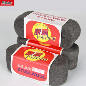 Tampons en <span class=keywords><strong>laine</strong></span> d'acier, éponges à récurer en acier inoxydable pour le nettoyage et le polissage <span class=keywords><strong>de</strong></span> la pierre, du métal, du <span class=keywords><strong>verre</strong></span> et des voitures - Product Image 4