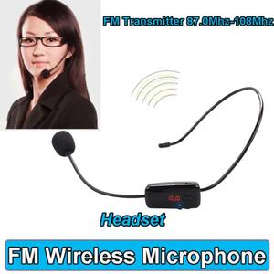 GAW-F08 Sale FM Wireless Microphone , Portable FM Wireless Headset Microphone Megaphone <strong>Radio</strong> <strong>Mic</strong> for Loudspeaker/ Teach - Product Image 3