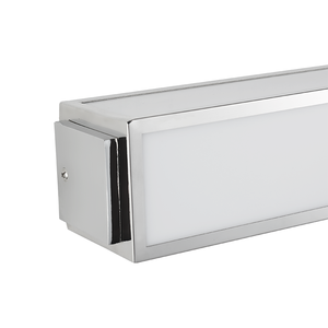 Modern Matte Chrome 3-Color Temperature High CRI 80 <b>LED</b> Bath <b>Mirror</b> Wall Light with <b>Vanity</b> Lighting for Bathroom - Product Image 3