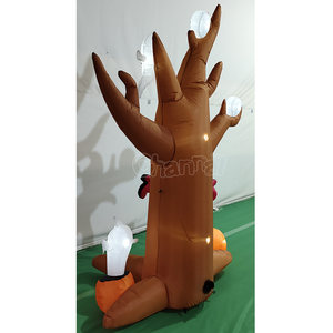 Albero Fantasma Gonfiabile Personalizzato per Esterni, Piccolo Fantasma di <span class=keywords><strong>Halloween</strong></span>, Fantasma Carino con Zucca per Decorazioni Festive - Product Image 3