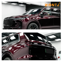 Film de protection de peinture pour voiture en PET, série Liquid Metallic, 1,52*17m, 7,5mil, haute brillance, effet changeant de couleur, pour le style des véhicules