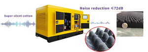 Générateur diesel silencieux industriel à châssis ouvert 30 kVA 50 Hz 1500 tr/min |   Faible niveau sonore 65 dB |   Refroidi par eau |   Démarrage électrique 24V ATS - Product Image 5