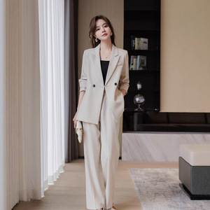 Women's Suit Sets Full Sleeve Worsteds Anti-Wrinkle Office Lady Business Commute Workwear - Product Image 2