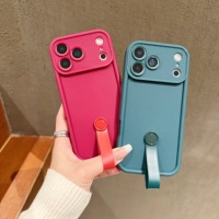 Étui de téléphone portable antichoc en TPU avec cordon de cou coloré 7 couleurs pour 17Air 17 16 15 14 13 Promax