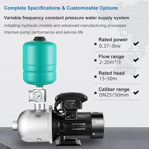 Stainless Steel Multistage Centrifugal Jet Pump Pressure Circulating Booster Self Priming Solar Hot Water Pump