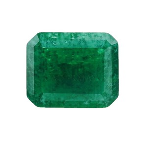 Kizo Green Emerald Loose Stone Rectangle Synthetic Lab Created Gemstone For Jewelry Making - Product Image 5