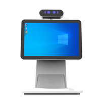 Vente chaude Terminal Pos System 11.6 ''Écran tactile Tout en un Caisse enregistreuse interactive intelligente avec caméra