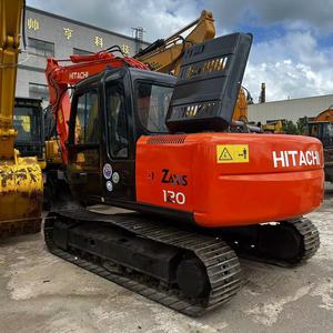Excavatrice sur chenilles hydraulique HITACHI ZX120 d'occasion, 12 tonnes, matériel de construction - Product Image 3