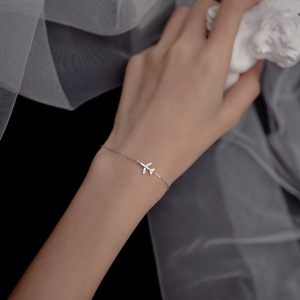 Vòng tay nữ mùa hè bạc sterling thiết kế độc đáo phong cách Hàn Quốc đơn giản cá tính nhẹ nhàng sang trọng phong cách tiểu thư - Product Image 3