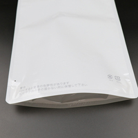 Givré ziplock livre mylar les sacs de savon usines de plastique zip sacs en plastique opaque boutique t-shirt emballage avec du ruban adhésif