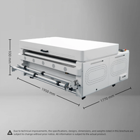 Xurong Nouvelle Machine Automatique de Secouage de Poudre pour Imprimante DTF en Acier avec Four 220V Garantie 1 An Capacité 64 pouces/160 cm