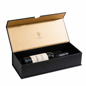 Custom Logo Luxury Wine Packaging <b>Box</b> Foldable Magnetic Rigid Paper Gift <b>Box</b> for <b>Red</b> Wine Champagne Whiskey Bottles - Product Image 1