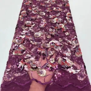 คอลเลกชัน2021ผ้าดีไซน์ดอกไม้ผ้ากูตูร์สีสันสดใส