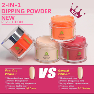 2 en 1 inmersión polvo acrílico OEM promocional <span class=keywords><strong>precio</strong></span> bajo 2 en 1 polvo esmalte de <span class=keywords><strong>uñas</strong></span> al por mayor con costo razonable - Product Image 6