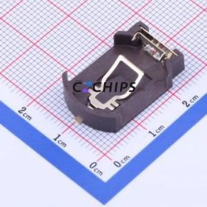 BS-08-B2AA020-R Button & Strip Battery Connector SMD Connector Battery Holder CR2032 Phosphor Bronze - Product Image 1