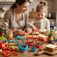 Emporte-pièces en acier inoxydable motif Minnie Mouse pour enfants, outil de pâtisserie, moule à pain personnalisé pour fête et petit-déjeuner
