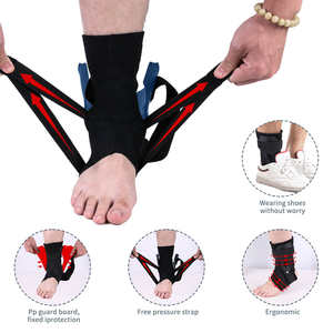 Tobillo Articulación <span class=keywords><strong>Brace</strong></span> Correas ajustables Protector de pie Artritis Lesión Tobillo Soporte ortopédico Envoltura Deporte Tobillo Soporte <span class=keywords><strong>Brace</strong></span> - Product Image 5