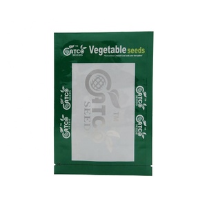 Sachets plats personnalisés imprimés à bas prix pour graines agricoles (2g, 5g, 10g, 100g) – Idéaux pour graines de <span class=keywords><strong>moutarde</strong></span> et de maïs - Product Image 1
