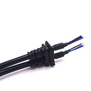 Кабель питания Cantell DC5521 с медными жилами в оловянной оболочке, Y-образный разветвитель, с ПВХ изоляцией, 220В, для электронных жгутов проводов - Product Image 5