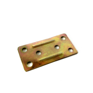 Soporte Metálico para Muebles, Tipo Placa, 60x30mm, Color Plateado - Product Image 2