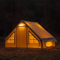 Outdoor Waterdichte Familie Opblaasbare Lucht Pole Tent Outdoor Camping Opblaasbare Yurt Huis Tent