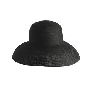 Nuevo estilo Hepburn, gorras de lavabo bloqueadoras solares de verano para mujer, <span class=keywords><strong>sombrero</strong></span> de paja para vacaciones en la playa Retro francés - Product Image 2