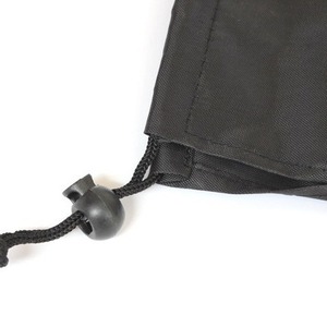 Sac de rangement portable en nylon pour bâtons de randonnée Cleye, noir - Product Image 2