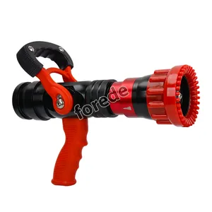 Pistol Grip 760LPM Aluminio Jet Spray boquilla automática contra incendios para seguridad contra incendios