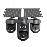 Cámara de Vigilancia Solar PTZ Vstarcam AG623FRB 12MP 4G, Multi Lente 360, Detección Humana por IA, Full HD, IP66 Impermeable, Precio de Fábrica