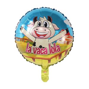 Globos de Helio de 18 Pulgadas con Diseño de Animales de Granja de Dibujos Animados, <span class=keywords><strong>Lola</strong></span> <span class=keywords><strong>la</strong></span> <span class=keywords><strong>Vaca</strong></span>, Decoraciones para Fiestas de Cumpleaños Infantiles y Baby Shower - Product Image 2