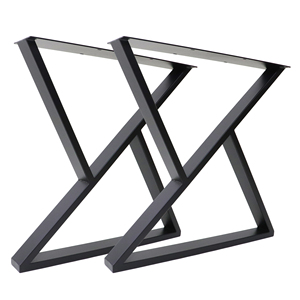 أثاث صناعي حديث بنص من الإطار الفولاذي لطاولات المطاعم وطاولات الطعام والقهوة قدم معدنية وساقين طاولة مكتب حديدية - Product Image 6