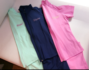 Set di pantaloncini 2 pezzi vestiti estivi da donna Set da allenamento <span class=keywords><strong>Streetwear</strong></span> personalizzati con Zip <span class=keywords><strong>giacca</strong></span> a maniche corte e pantaloncini tuta da donna - Product Image 3