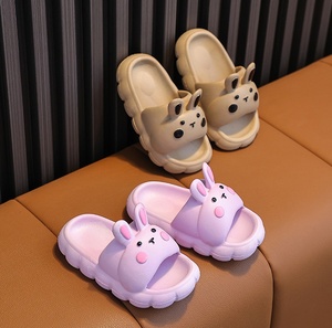 Chaussons d'été pour enfants, motif lapin mignon, à bout ouvert, antidérapants, semelles souples, pour la baignade - Grande Vente - Product Image 6
