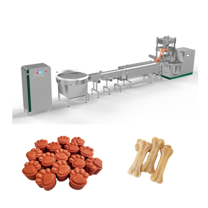Máquinas de Producción de Alimentos para Mascotas <span class=keywords><strong>Darin</strong></span>, Línea de Producción de Golosinas Masticables para Perros y Gatos, Motor Automático, Equipo de Procesamiento de Huesos de Cuero Crudo y Queso - Product Image 5