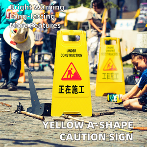 علامة تحذير مخصصة على شكل حرف A-Warning <span class=keywords><strong>Board</strong></span> - Product Image 4