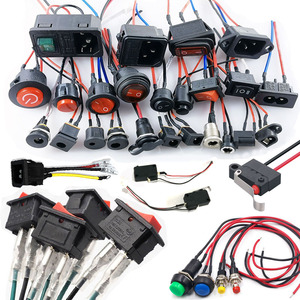 ATX PC Computer Motherboard Power Cable Switch on / Off / Reset <b>Button</b> Switch Computer Replacement Cable Custom Length - Product Image 1