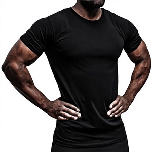 T-shirts unisexe en polyester 100 % tricoté, style vintage, séchage rapide, pour hommes, vente en gros - Product Image 2