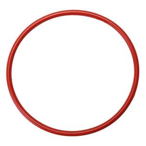 10 pezzi O-ring in Silicone rosso, 2-3/4 "ID 3" OD 1/8 "di spessore, durometro 70A, - Product Image 4