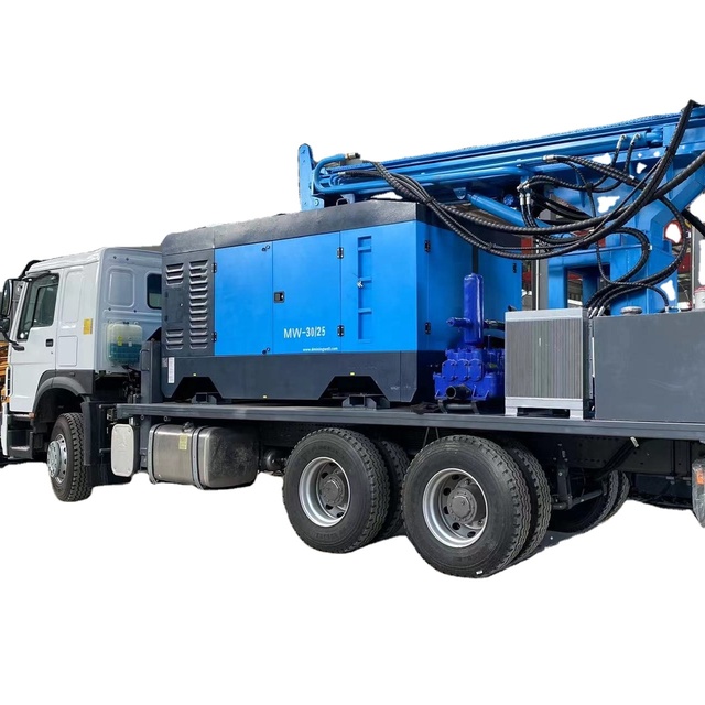 1000 Meters Depth Mining Drilling Rig Equipment Machine Water Well Borehole Mounted on Truck