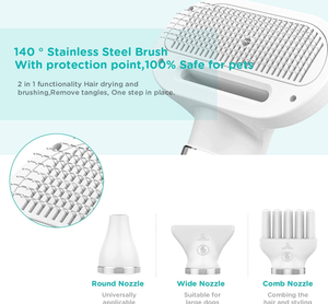 Secador de Pelo Portátil Inteligente con Control de Temperatura para Perros y Gatos, Ventilador de 3 Velocidades Hecho de Plástico Resistente - Product Image 6