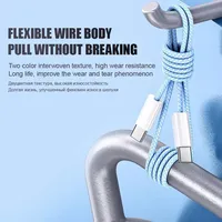 Câble de charge rapide et de transmission de données tressé Type-C 60W pour téléphones mobiles iPhone avec connexion d'appareil