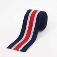 Sangle de canapé en polyester tissé jacquard élastique de 50mm bande de silicone CVC robuste personnalisée pour le sport replier sur 25mm de largeur