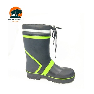 Rocky Buffalo Smash Prevención Pinchazos Seguro laboral <span class=keywords><strong>Botas</strong></span> Sitio de construcción Mina de carbón Trabajo Proteger Ir Zapatos de pesca - Product Image 1