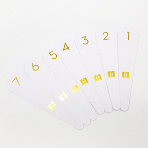 Cá nhân hoá tùy chỉnh sang trọng hương thơm Tester hương thơm blotter Nước hoa kiểm tra mùi giấy Strips - Product Image 6